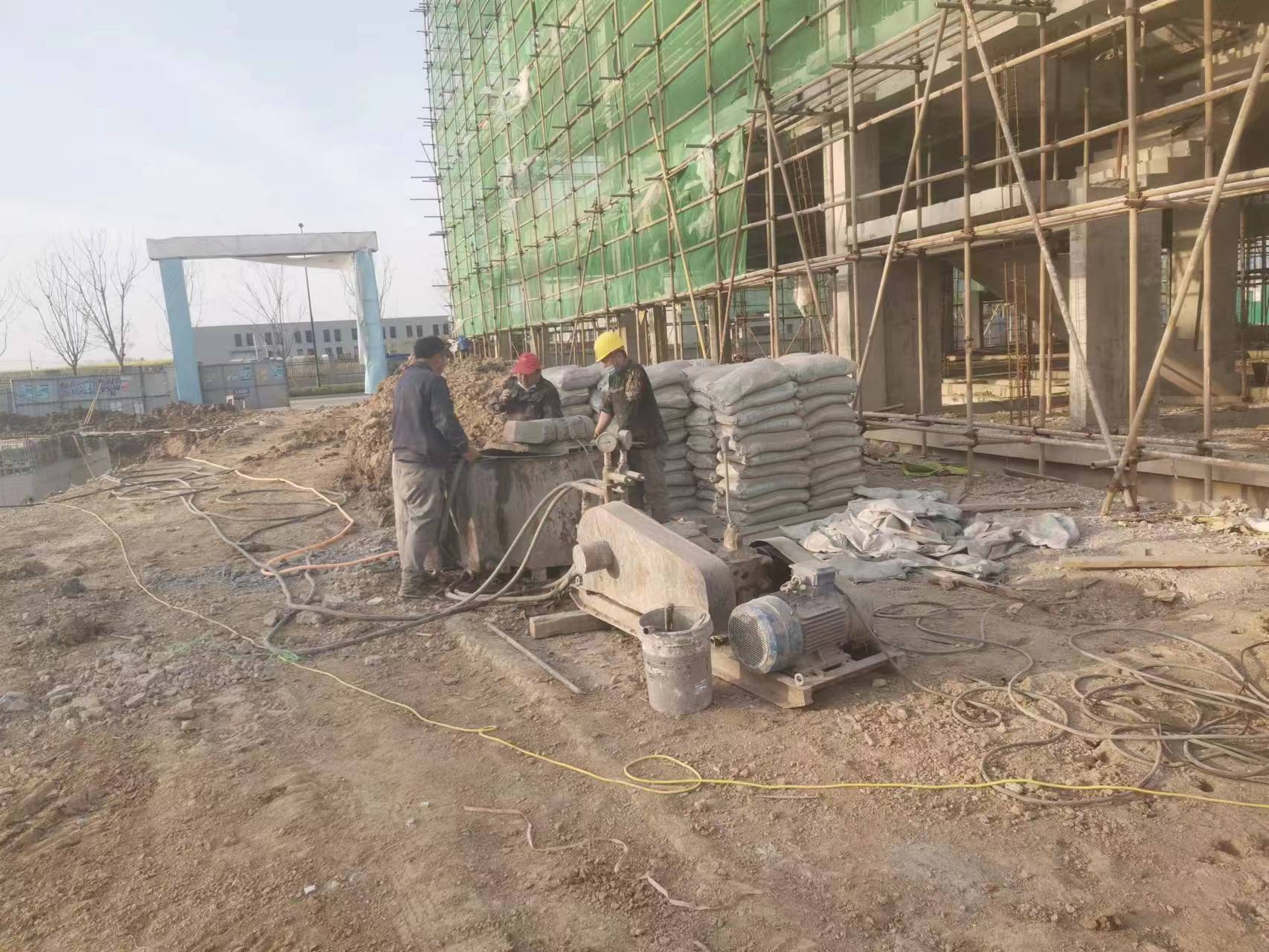 郭河镇别墅下沉注浆